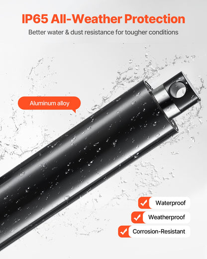 12V Linear Actuator, 150mm Stroke Ultra Heavy-Duty 9000N Linear Motion Actuator, IP65-Rated 5mm/s with Mounting Brackets for Industrial Machinery Vessels, Heavy Lifting Systems