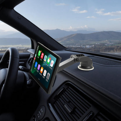 Wireless Car Stereo, 228.6mm HD Portable Radio Touch Screen Compatible with Apple CarPlay & Android Auto, CarPlay Screen with Backup Camera, Voice Control, Mirror Link, Bluetooth, GPS Navigation