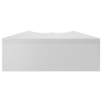 Pop Up Canopy, 5.9 x 2.96 m Instant Canopy Portable Gazebo with 3 Sidewalls & 2 Ventilated Windows, Height Adjustable Pop-Up Outdoor Shelter Tent for Events, Patio, Backyard, Party, Parking