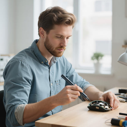 Electric Precision Screwdriver Set, 48 Magnetic Bits, Mini Electric Screwdriver with Magnetic Storage Box, S2 Steel Bits, LED Light, Type-C Charging, for Phone, Laptop, and Electronics Repair