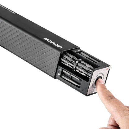 Electric Precision Screwdriver Set, 52 Magnetic Bits, Mini Electric Screwdriver with Magnetic Storage Box, S2 Steel Bits, LED Light, Type-C Charging, for Phone, Laptop, and Electronics Repair