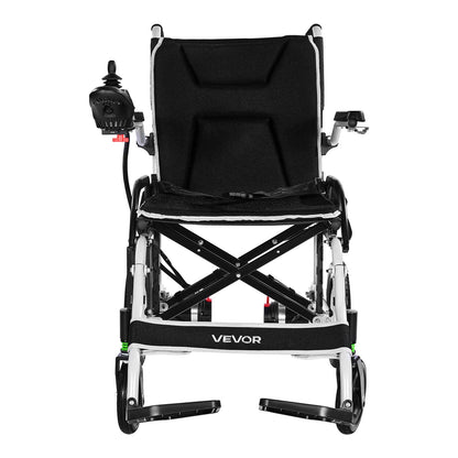 Electric Wheelchair for Adults, 100kg Capacity, Foldable & Lightweight Motorized Wheelchair, 19.3km Long Travel Range, All-Terrain Powered Chair, Portable for Seniors & Disabled