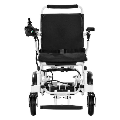 Electric Wheelchair for Adults, 136kg Capacity, Foldable & Lightweight Motorized Wheelchair, 21km Long Travel Range, All-Terrain Powered Chair, Portable for Seniors & Disabled