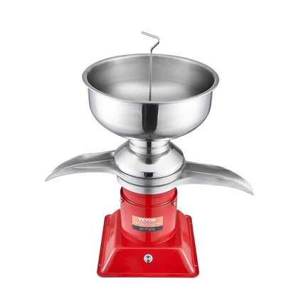 Milk Cream Centrifugal Separator, 304 Stainless Steel Electric Cream Separators, 100L/H Output 10500RPM Goat Milk Separator, 30W Cow Cream Separator, Milk Skimmer with 5L Bowl Capacity, 100-240V