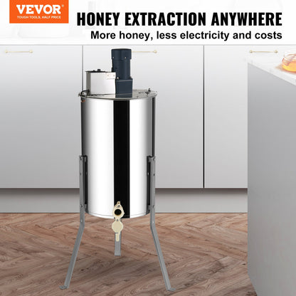 Electric Honey Extractor Tangential Extractor Beekeeper Honey 2/4 Frame