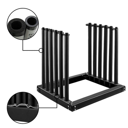 Windschutzscheibenhalterung 5-teilig, LKW-Windschutzscheibenhalterung aus Stahl, Windschutzscheiben-Glashalterung 61 cm hoch, Windschutzscheibenhalterung für LKW mit PVC- und Schaumstoffpolsterung, Glashalterung für LKW, für den Glastransport