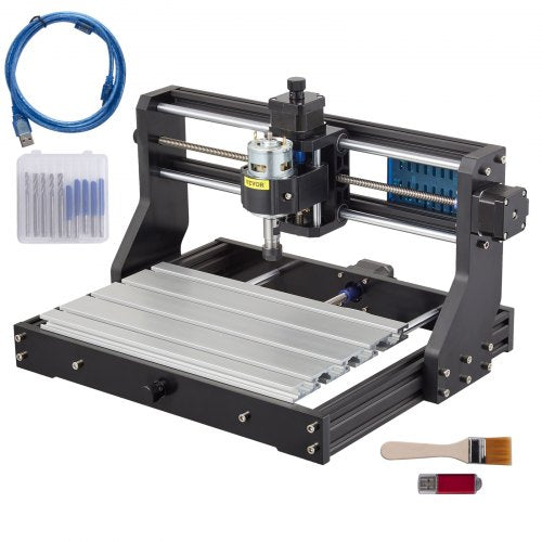CNC 3018 Pro 300×180×45mm CNC Machine GRBL Control Mini Engraver with Offline Controller 3 Axis Engraving Machine for Carving Milling Plastic Acrylic PVC Wood