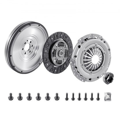 Clutch Kit with Flywheel, Heavy Duty OEM Clutch Kit, OEM Replacement Transmission Clutch Kit Compatible with 2003-2010 Audi A3 (8P1), 2008-2009 A3 Convertible (8P7), 2004-2010 A3 Sportback (8PA)