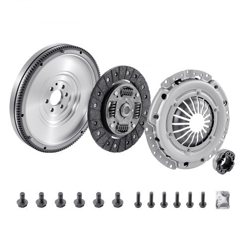 Clutch Kit with Flywheel, Heavy Duty OEM Clutch Kit, OEM Replacement Transmission Clutch Kit Compatible with 2003-2010 Audi A3 (8P1), 2008-2009 A3 Convertible (8P7), 2004-2010 A3 Sportback (8PA)