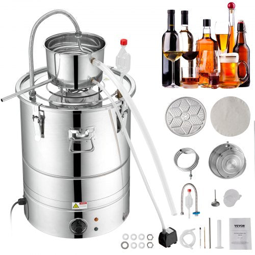 Still Water Distiller 34.1L with Thumper Keg & Water Pump