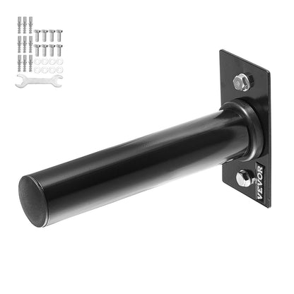 Wandmontierter Hantelscheibenhalter, Hantelablage für 2-Zoll-Hantelscheiben, Tragkraft 150 kg, robustes Heimfitnessstudio-Regal aus Eisen, 4er-Pack, inklusive Montagematerial