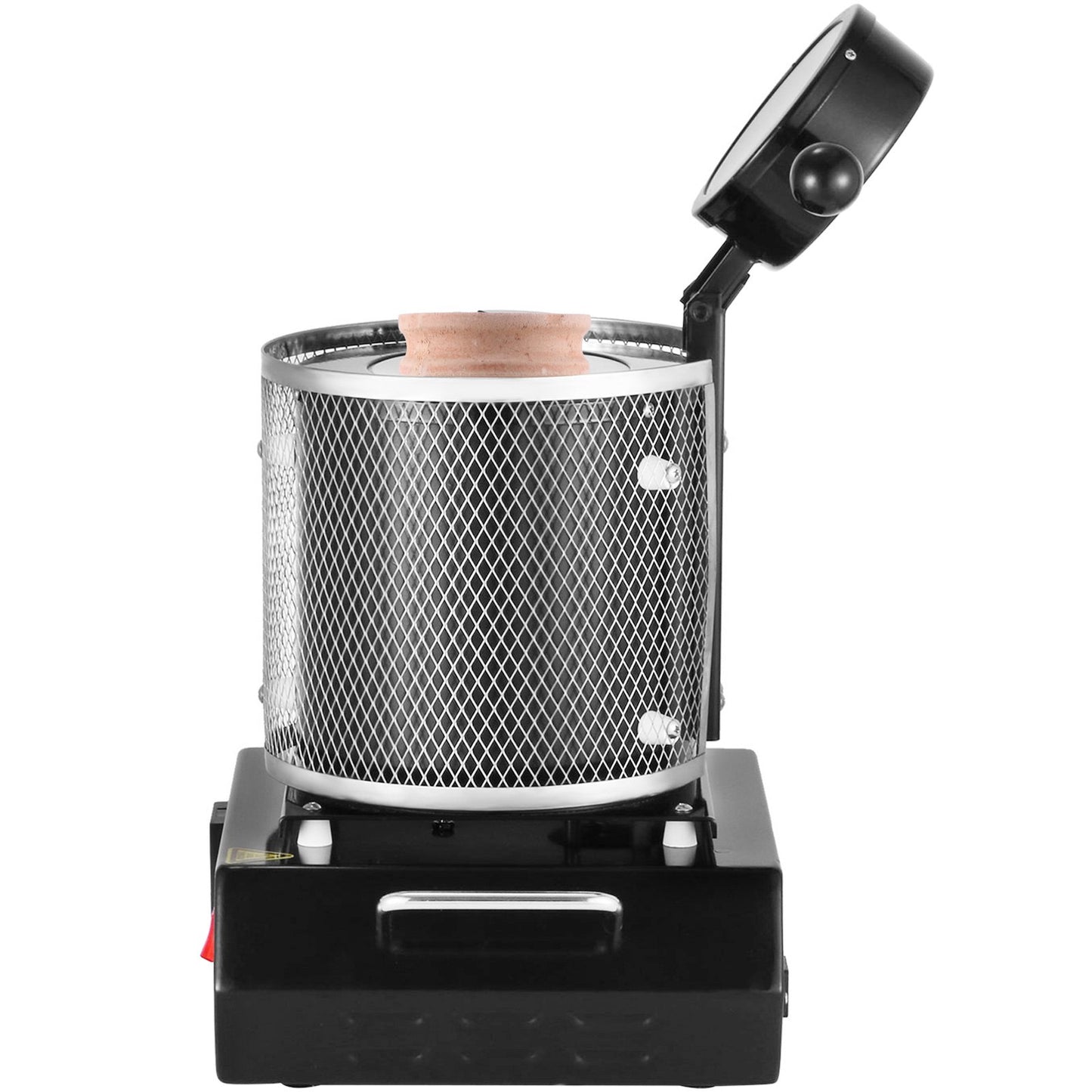 Gold Melting Furnace, 1350W, 1150℃ Max Temperature, Digital Electric Melting Furnace Machine, with 3 kg Ceramic Crucible, for Casting Refining Precious Metals, Melts Gold, Silver, Aluminum