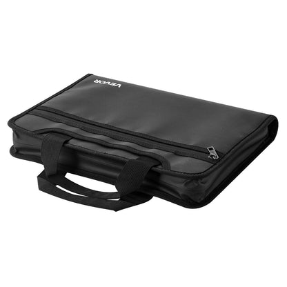 Fireproof Document Bag, 1000 ℃ Heat Insulated Fireproof & Waterproof Bag, Portable Multi-Layer File Storage Security Organizer Home Office Travel Use, for Passports, Important Documents, Files