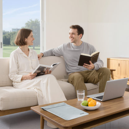 Fireproof Document Bag, 1200 ℉ Heat Insulated Fireproof & Waterproof Bag with Smooth Zipper, Portable File Storage Organizer Home Office Travel Use, for Passports, Important Documents, Files