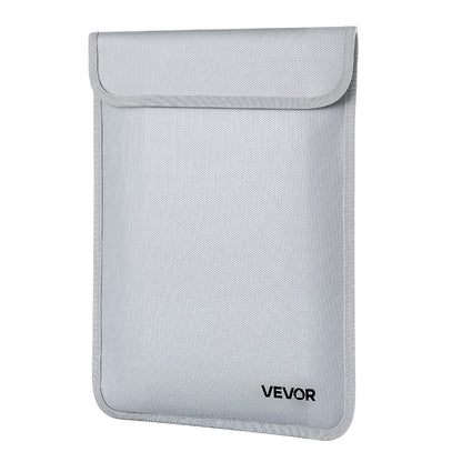 Fireproof Document Bag, 1200 ℉ Heat Insulated Fireproof & Waterproof Bag with Smooth Zipper, Portable File Storage Organizer Home Office Travel Use, for Passports, Important Documents, Files