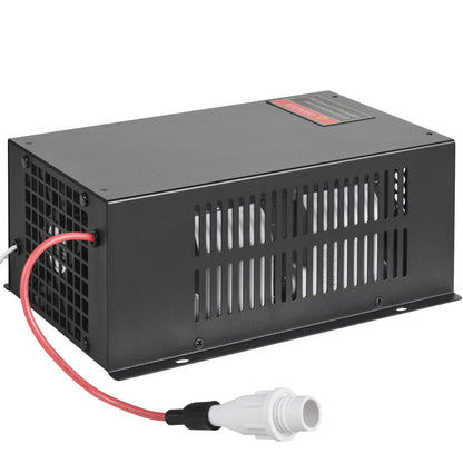 CO2 Laser Power Supply, 100W, Power Supply for 100W Laser Tube, Constant Current Protection, Open Circuit Protection, Fast Heat Dissipation, Compatible for Multi-brand Laser Engravers & Cutters