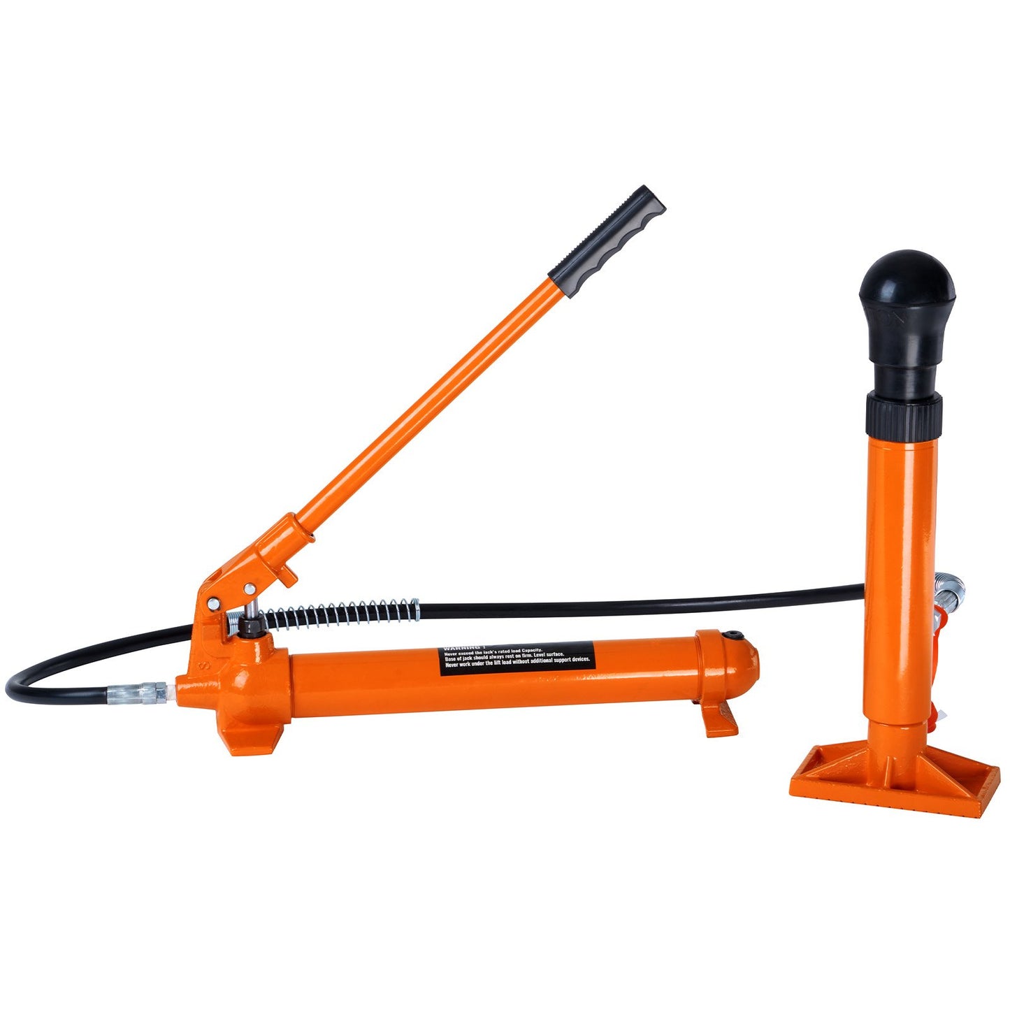 12-Tonnen-Porta-Power-Kit, tragbarer Hydraulikheber mit 1,4 m Ölschlauch, Karosseriereparaturset mit Aufbewahrungskoffer für Pkw, Lkw und Landwirtschaft