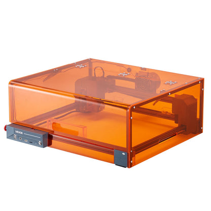 Laser Engraver, 20W, Laser Engraving and Cutting Machine with Enclosure, Laser Cutter Engraver Machine, 7000 mm/min, 300 x 300 mm Working Area, for Wood, Leather, Glass, Certain Metal, Class 1