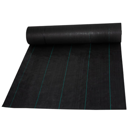 Weed Barrier, 5.8oz Landscape Fabric, 3ft x 300ft Cover Mat Heavy Duty Woven Grass Control Geotextile for Garden, Patio, Black
