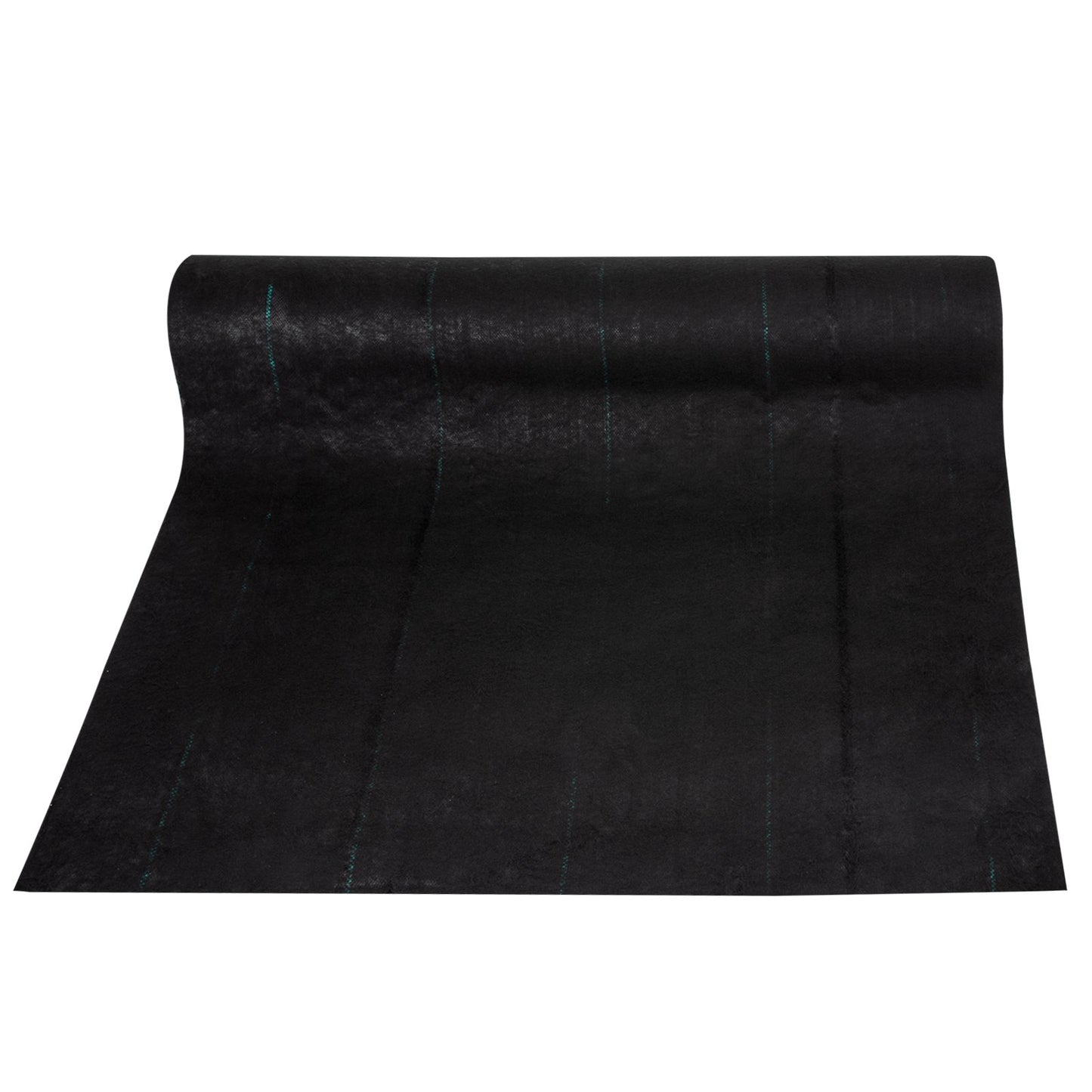Garden Weed Barrier Fabric, 197 g/m² Heavy Duty Landscape Fabric, 120 cm x 3048 cm Weed Block Control for Garden Ground Cover, Woven Geotextile Fabric for Landscaping, Gardening, Underlayment, Black
