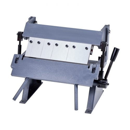 Box and Pan Brake, 305 mm/12 inch Sheet Metal Bending Brake, 20-Gauge Mild Steel Capacity, 0-135 Degree Adjustable, Metal Bender Machine with 5 Fingers, Heavy-Duty Aluminum Folder for Precise Bending