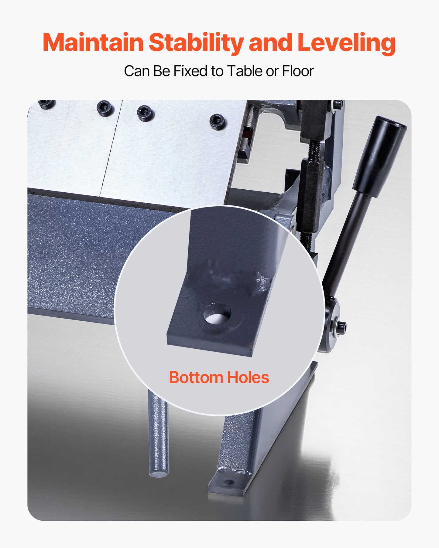 Box and Pan Brake, 305 mm/12 inch Sheet Metal Bending Brake, 20-Gauge Mild Steel Capacity, 0-135 Degree Adjustable, Metal Bender Machine with 5 Fingers, Heavy-Duty Aluminum Folder for Precise Bending