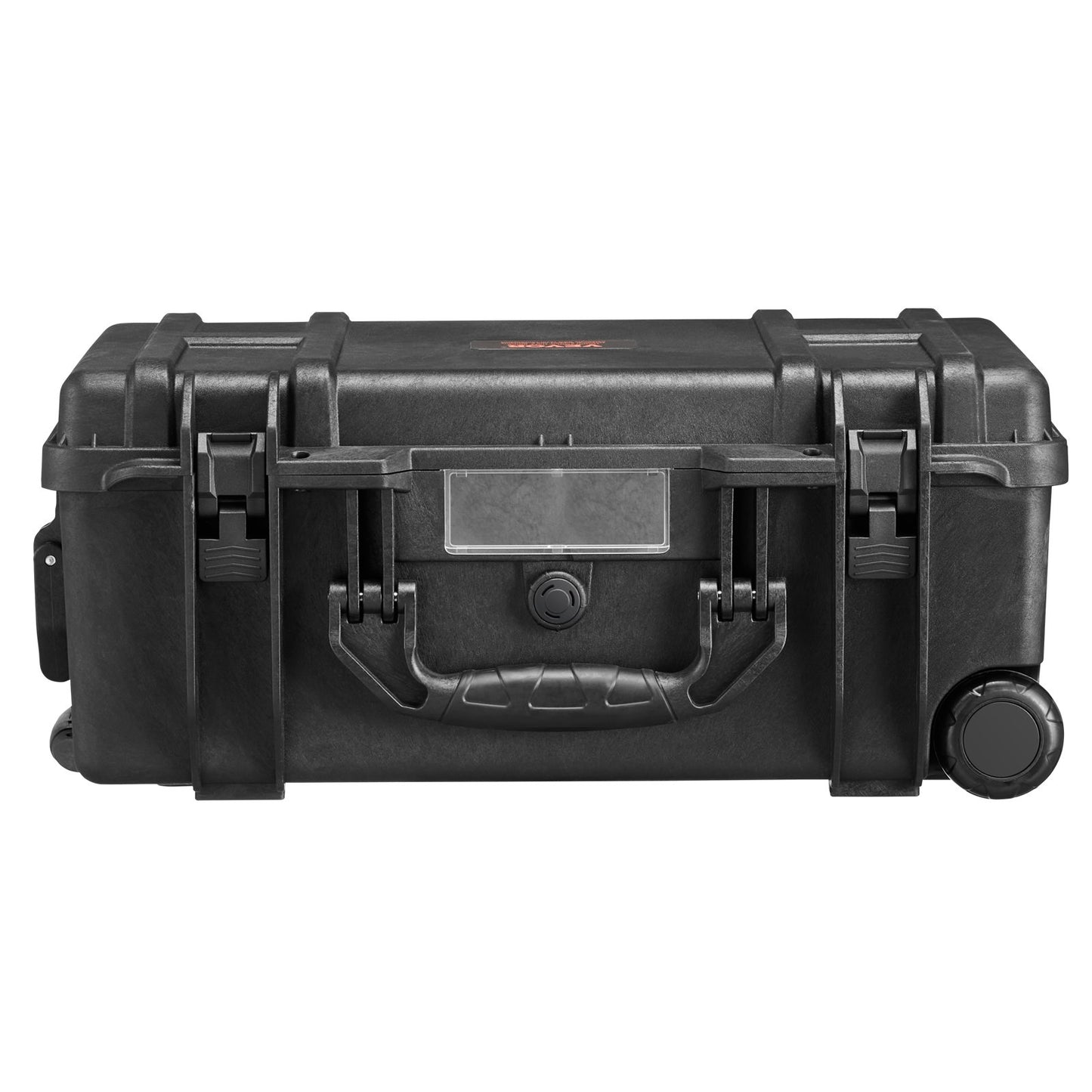 Weatherproof Hard Case, Heavy Duty Protective Dry Box Case with Pre-cut Foam, Wheels & Retractable Pull Handles for Travel, Hunt, Military, Tactical, IP67 Waterproof Case for Cameras (64x51x25)