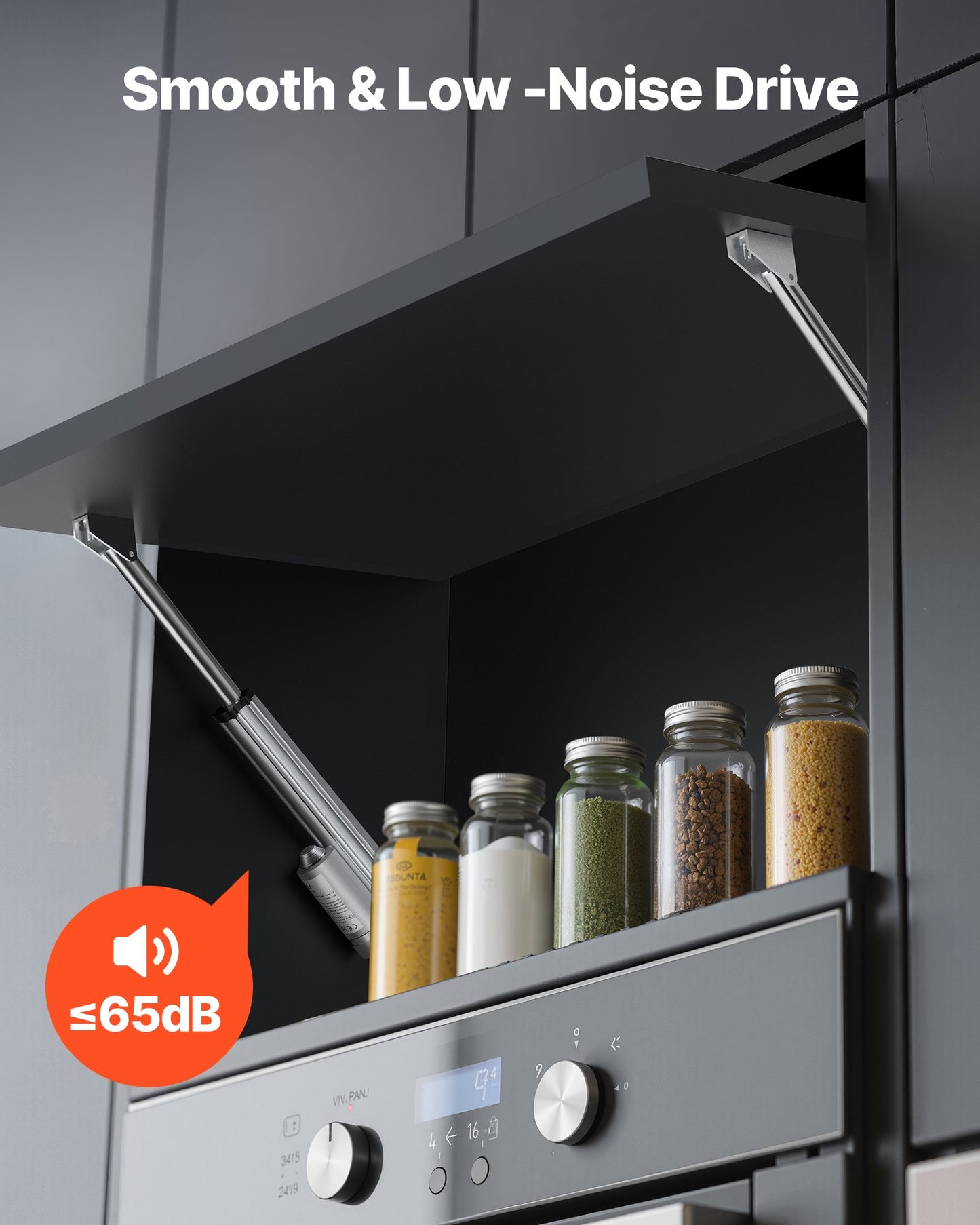 12V Linear Actuator, 203.2mm Stroke IP65 Waterproof Linear Actuator, 675lbs/3000N 0.2"/s Motion Actuators with Mounting Bracket for Solar Trackers, Industrial Machinery, Door Opener