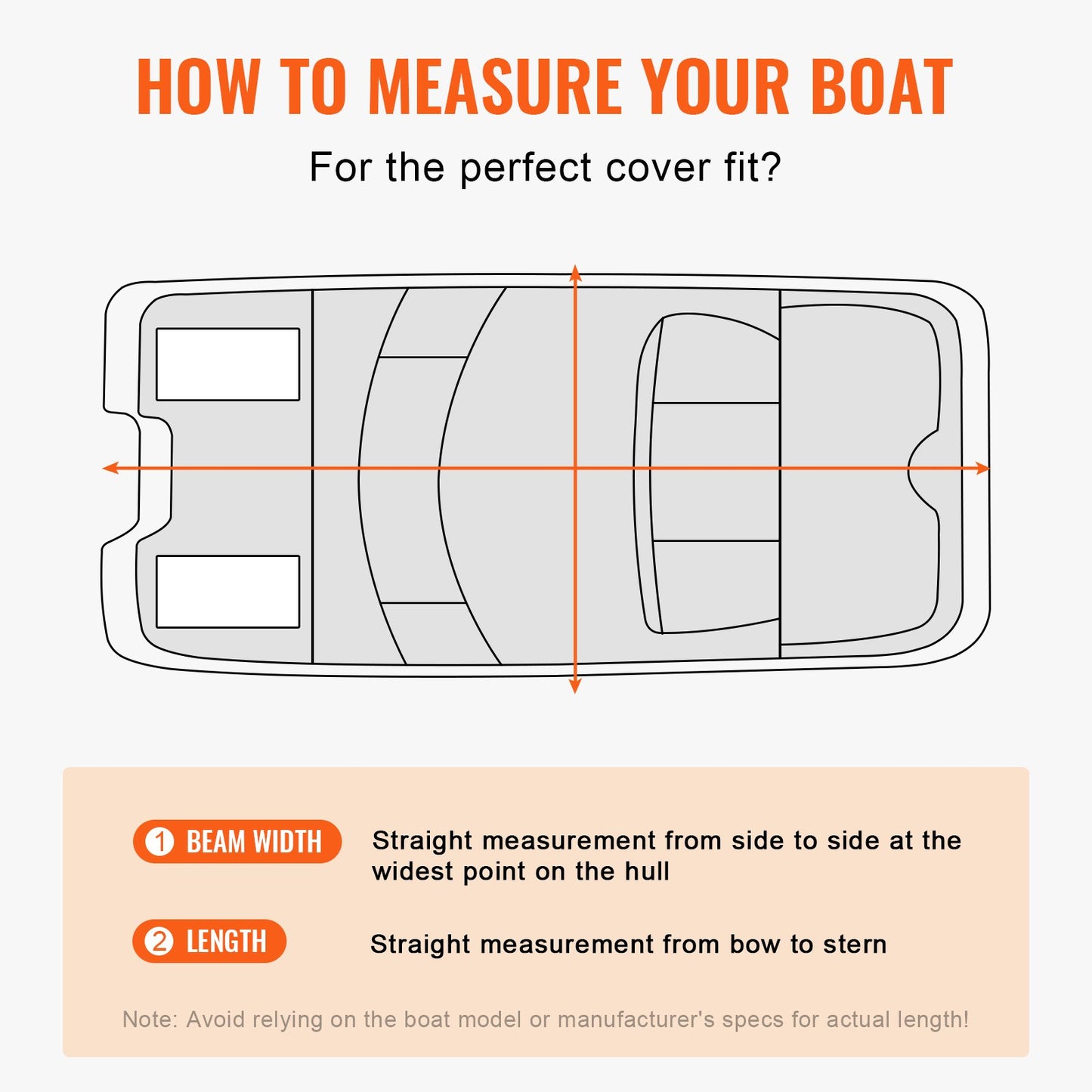 Pontoon Boat Cover, 19'-20' Waterproof Trailerable Pontoon Cover, 800D Marine Grade PU Oxford Fabric, with Motor Cover, 16 Windproof Buckle Straps, Fits for 19'-20'L, Beam Width to 96", Grey