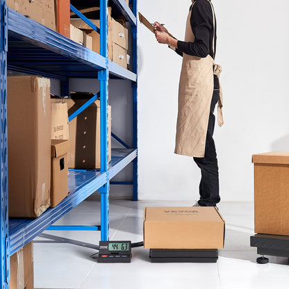 Shipping Scale Digital Postal Scale 49.9 kg x 2 g, AC/DC Package LCD