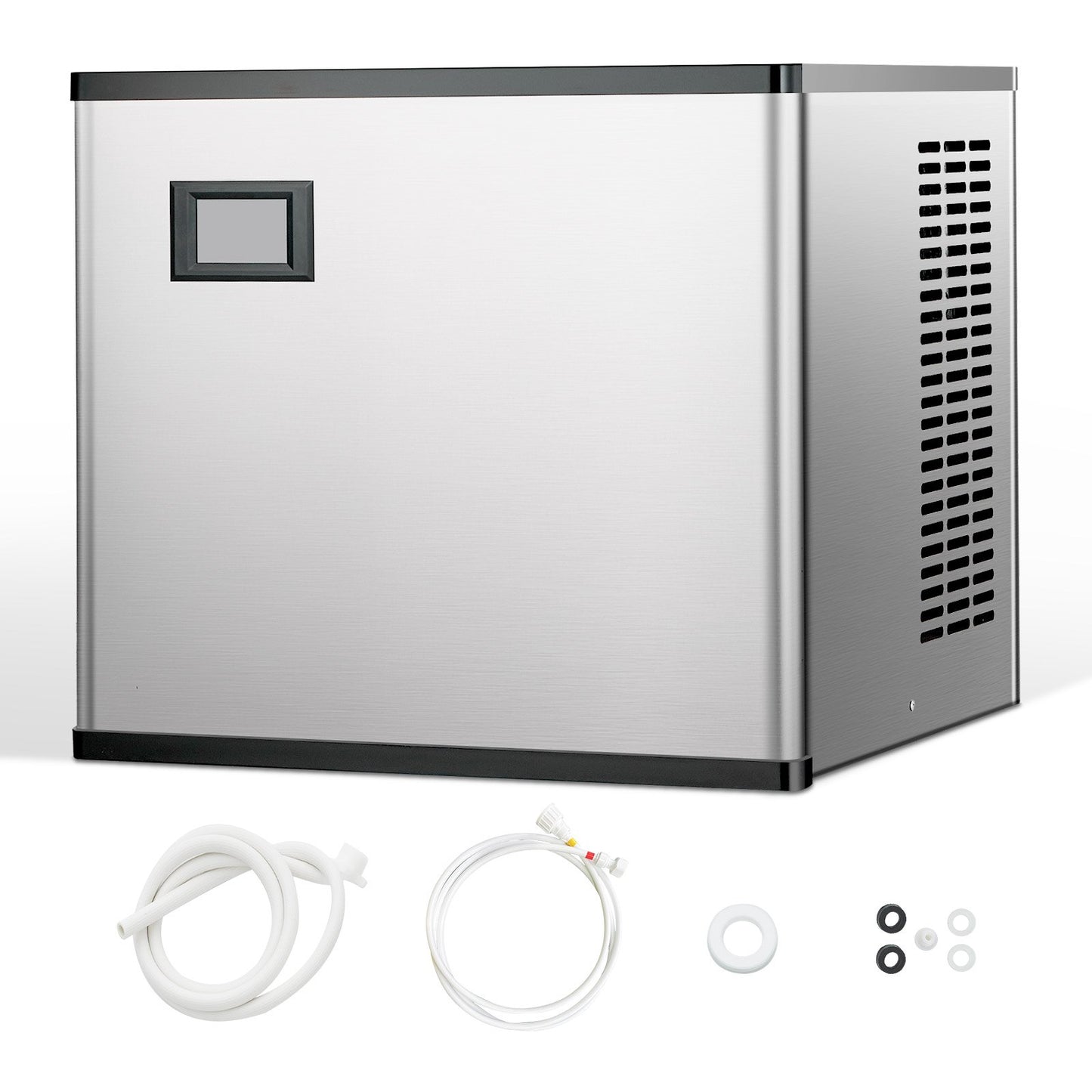 Commercial Ice Maker 300 lbs/24 h Self-Cleaning Ice Machine - Head Only