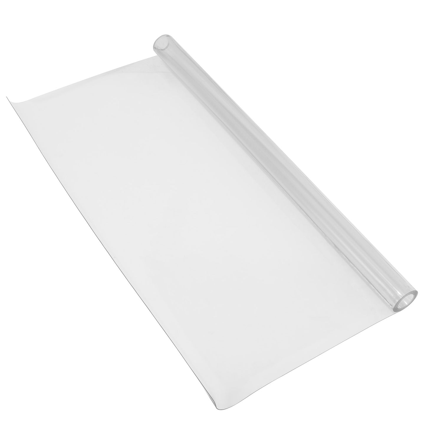 Plastic Table Cover 42 x 78 Inch, 2 mm Thick Clear Table Protector, Rectangle Clear Desk Mat, Waterproof & Easy Cleaning for Office Dresser Night Stand