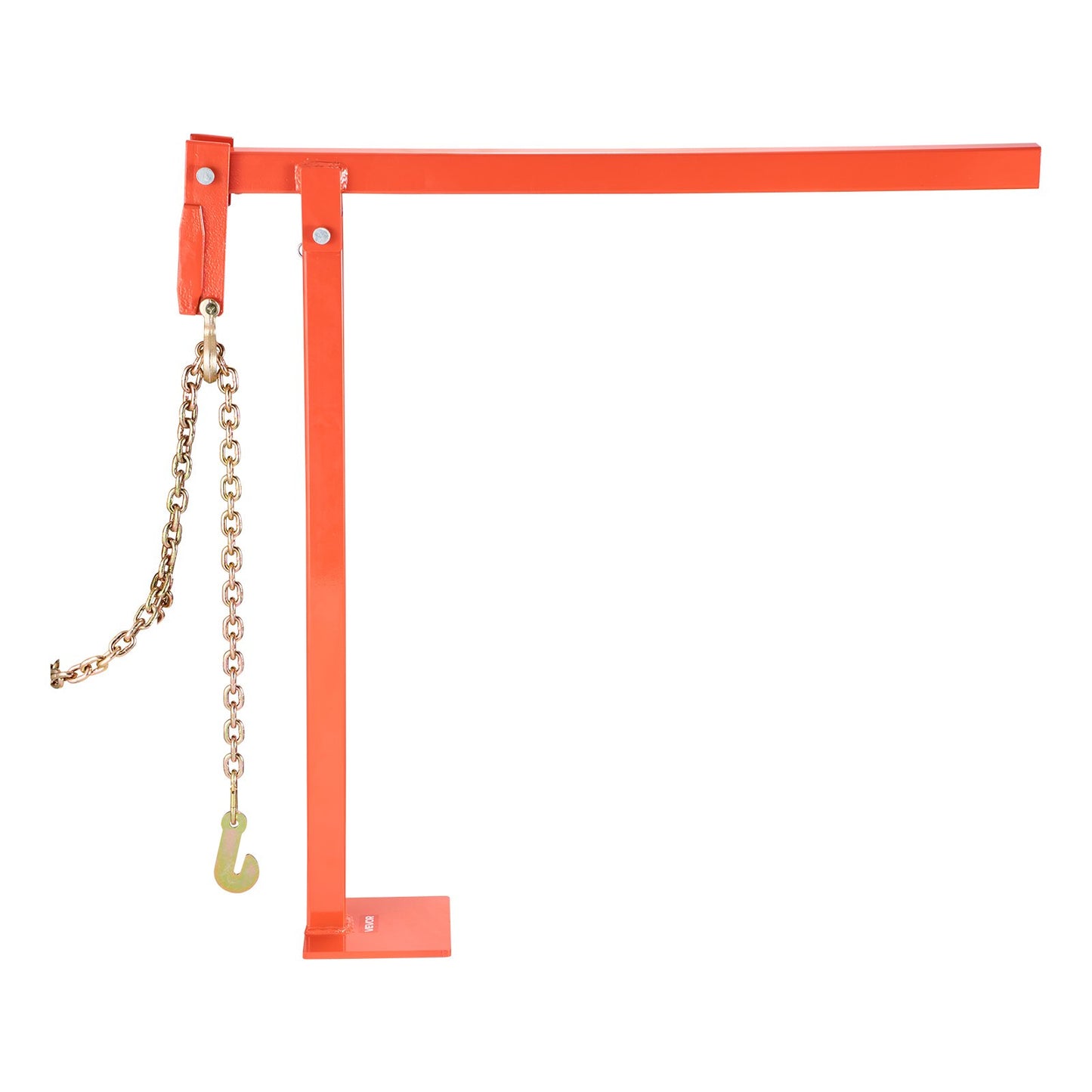 78 cm T-Pfostenzieher, Hochleistungs-Zaunpfostenzieher mit 109,2 cm Hebekette, rostbeständiger Stahl, arbeitssparendes Werkzeug zum Entfernen von T-Pfosten für runde Zaunpfosten, Schilderpfosten und Baumstümpfe