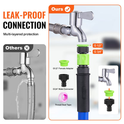 457.2 cm Heated Water Hose for RV -45℉ Antifreeze Heated Drinking Water Hose