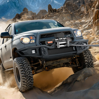 Electric Winch, 4500 kg Load Capacity, 12V DC Truck Winch with Φ8.3 mm x 19.8 m Steel Rope, Wireless & Wired Remote Control, IP55 Waterproof for Towing SUV Jeep Trailer Boat Off-Road Vehicle