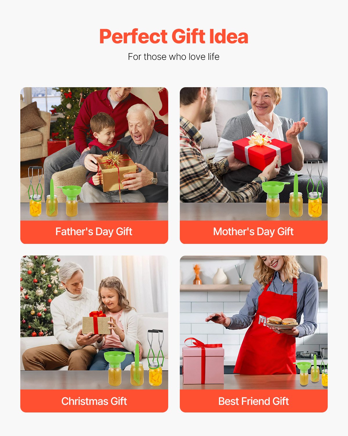 Canning Supplies Starter Kit, 9 Pieces Stainless Steel Water Bath Canning Kit for Beginners, Canning Tools Set: Pot, Rack, Lid, Funnel, Tongs, Jar Lifter, Wrench, Magnetic Wand, Bubble Propper