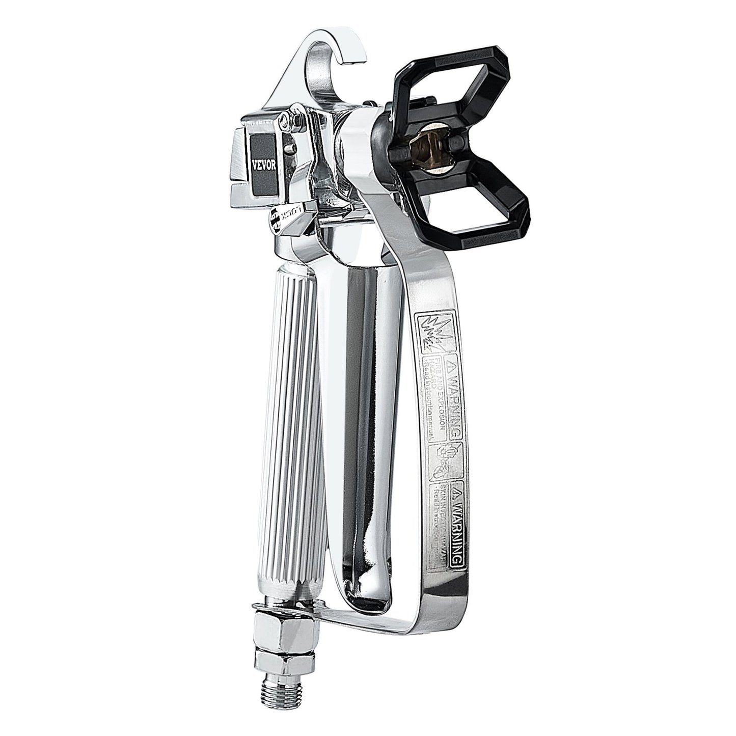 Airless Paint Spray Gun, 3600PSI High Pressure Airless Paint Sprayer Gun with 5 Tips, 211, 315, 417, 517, 623, Swivel Joint Airless Spray Gun Kit with Filters, Cleaning Needle and Brush