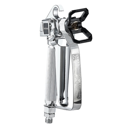 Airless Paint Spray Gun, 3600PSI High Pressure Airless Paint Sprayer Gun with 5 Tips, 211, 315, 417, 517, 623, Swivel Joint Airless Spray Gun Kit with Filters, Cleaning Needle and Brush