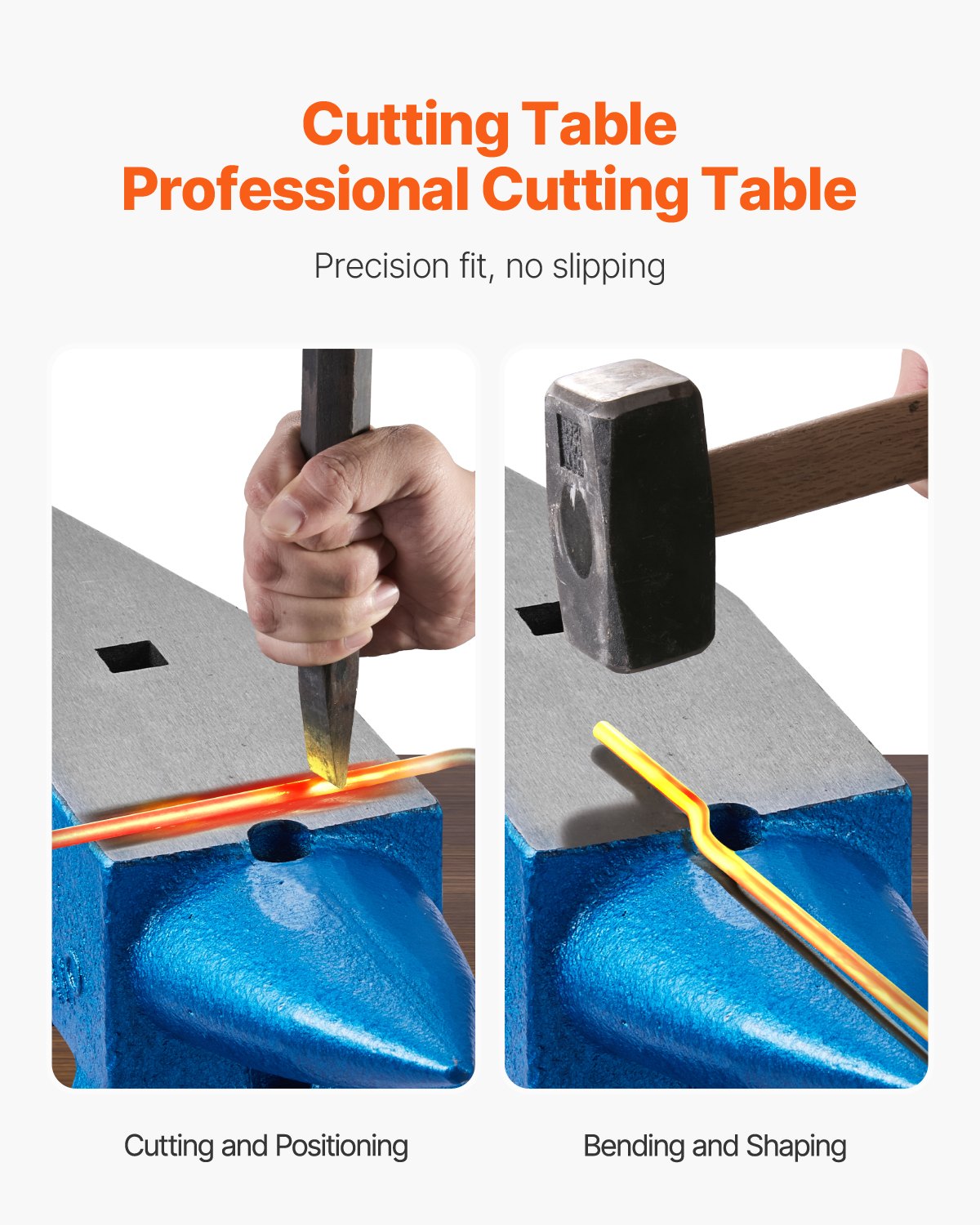 Single Horn Anvil 22Lbs Steel Anvil Blacksmith for Sale Forge Steel Tools with Round and Square Hole and Equipment Anvil Rugged Blacksmith Jewelers Durable and Robust Metalsmith Tool