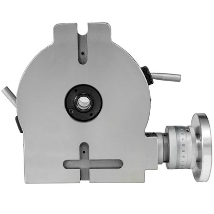 Rotary Table 8 INCH/200 MM Horizontal Vertical Rotary Table 3-Slot Rotary Table for Milling Machine MT-3 Rotary Table for Milling 360 Degrees Precision Rotary Table for Milling Drilling Vise