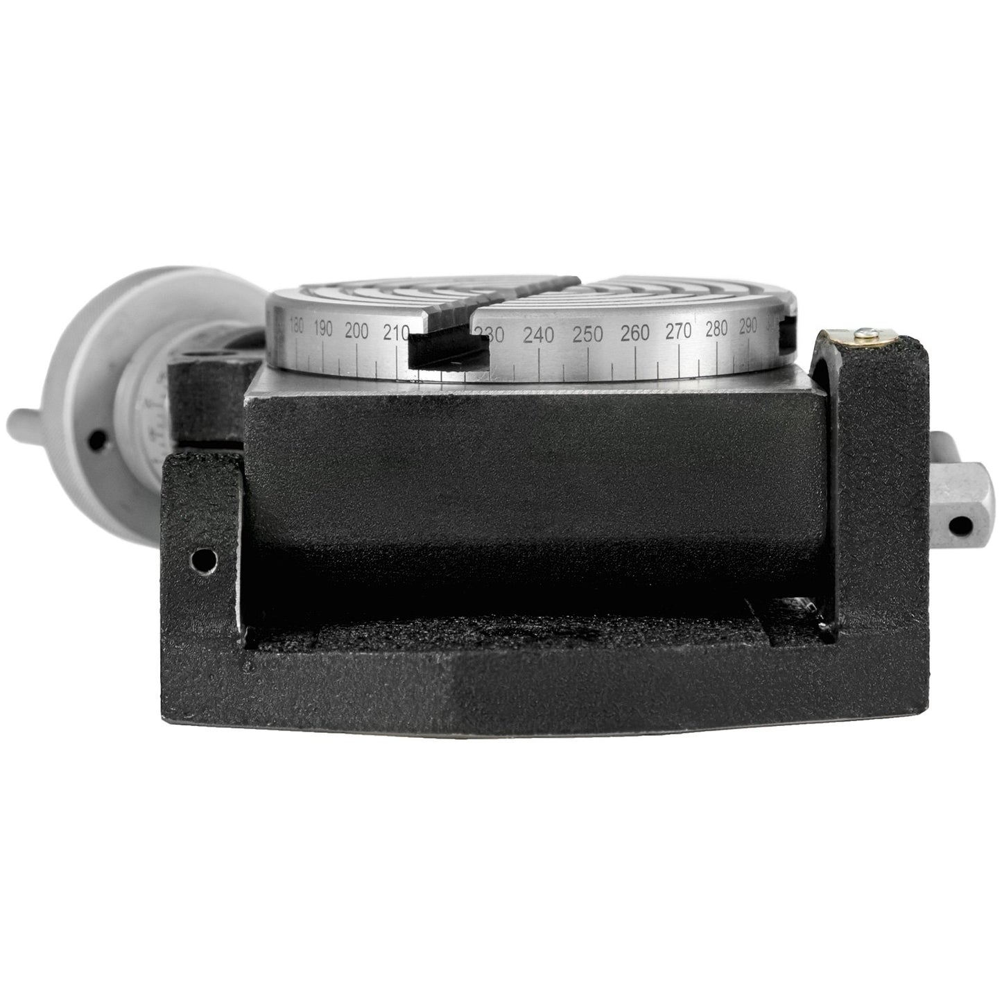 Rotary Table 4 INCH/100 MM Horizontal Vertical Rotary Table 4-Slot Rotary Table for Milling Machine MT-2 Rotary Table for Milling 360 Degrees Precision Rotary Table for Milling Drilling Vise