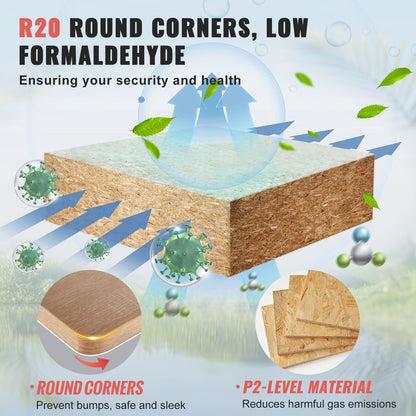 Table Top, 63" x 31.5" x 1", 220.5 lbs Load Capacity, Universal One-Piece Particle Board Desktop for Height Adjustable Electric Standing Desk Frame, Rectangular Countertop for Home & Office Desk