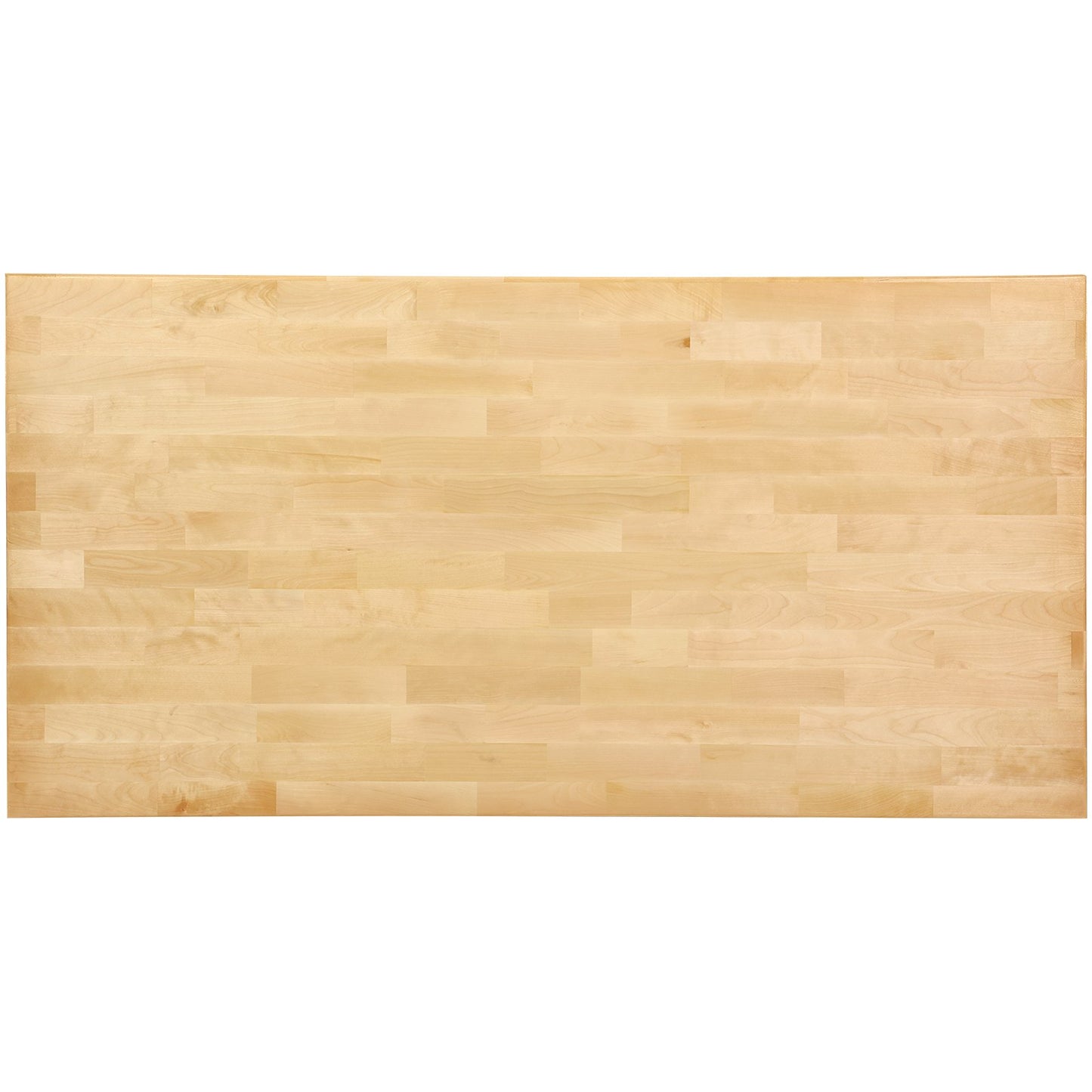 Wood Table Top, 47.2" x 29.5" x 1.5", 330lb Load Capacity, Universal Solid One-Piece Maple Wood Desktop for Height Adjustable Electric Standing Desk Frame, Rectangular Countertop for Home Office