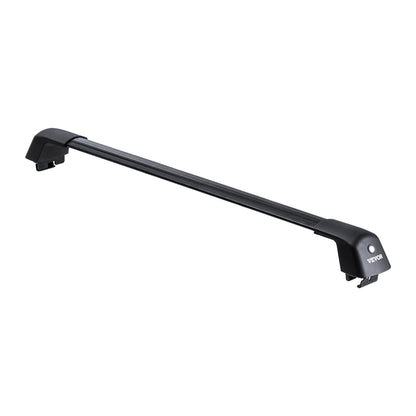 Universelle Dachgepäckträger-Querträger, max. 120,9 cm, passend für gerillte Dachreling ohne Spalt