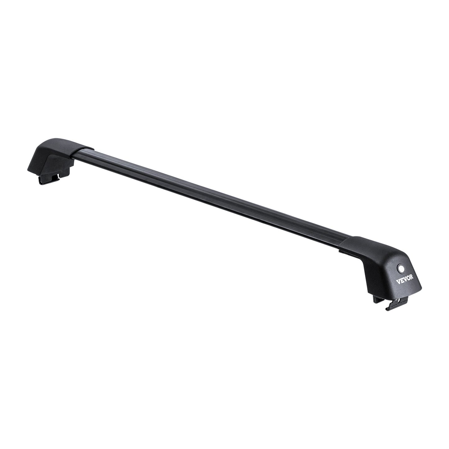 Universelle Dachgepäckträger-Querträger, max. 122,9 cm, passend für gerillte Dachreling ohne Spalt