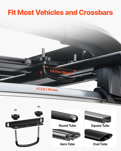 Roof Rack Cargo Carrier, 48 x 40 x 5.6 in, Universal Rooftop Cargo Basket, Car Top Luggage Holder with 150 lbs Max Load Capacity, 4.1 in Fence, Anti-Rust Alloy Steel, Wind Fairing, for SUV Car