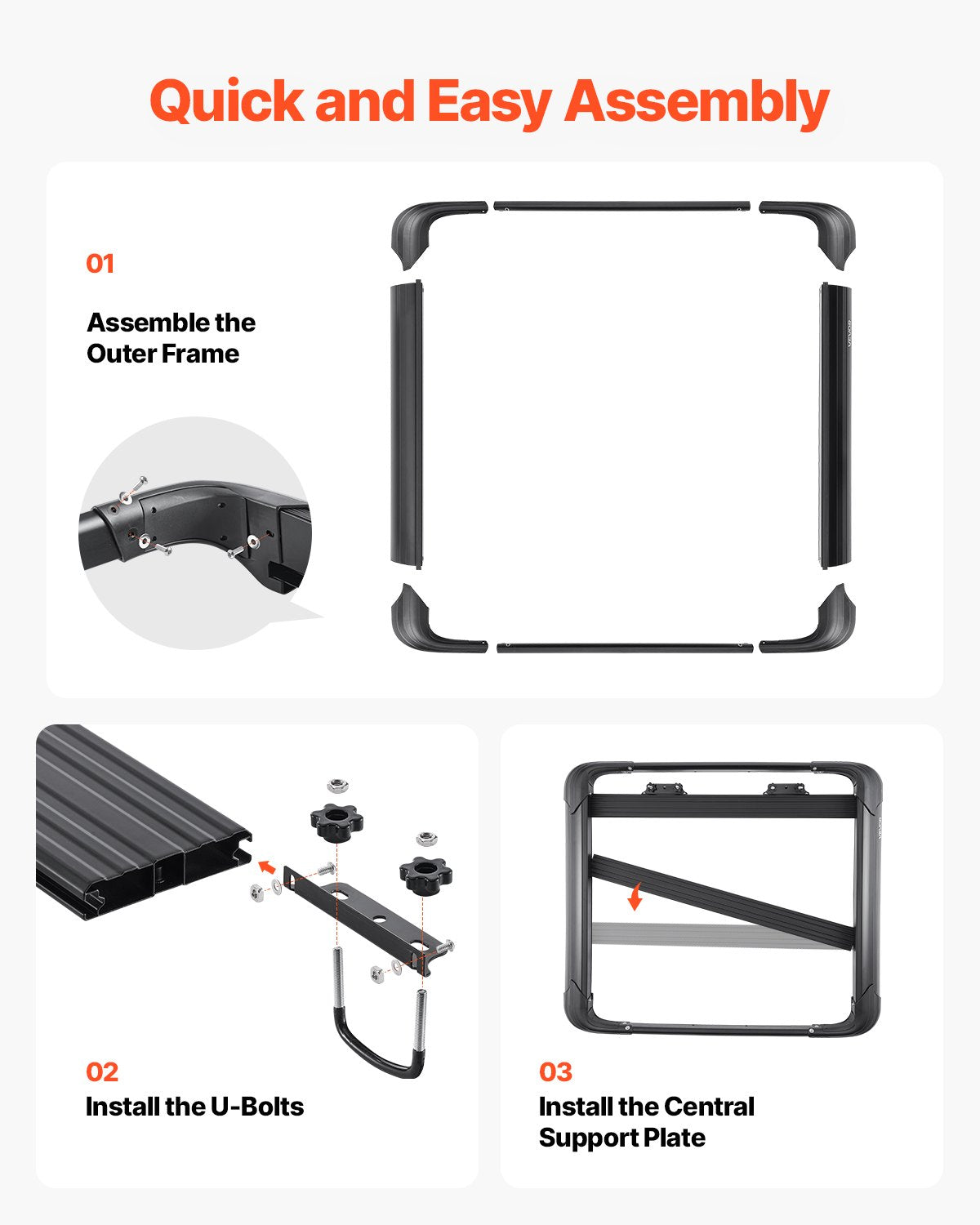 Roof Rack Cargo Carrier, 48 x 40 x 5.6 in, Universal Rooftop Cargo Basket, Car Top Luggage Holder with 150 lbs Max Load Capacity, 4.1 in Fence, Anti-Rust Alloy Steel, Wind Fairing, for SUV Car