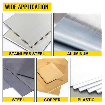 6 Die 10 Ton Hydraulic Knockout Punch 1.3 cm to 5.1 cm Hand Tool Cutter Driver Kit, Holesaw Set Cutter Tool Saw Electrical Conduit Metal Drill