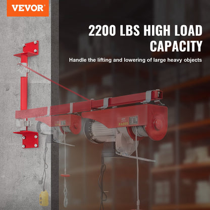 Electric Hoist Support Pole, 1000 kg Max Load Capacity, Electric Hoist Holder, Carbon Steel Hoist Frame, Scaffold Mount Hoist Lifting Pole, Winch Hoist Pillar for Lifting, Workshop, Garage