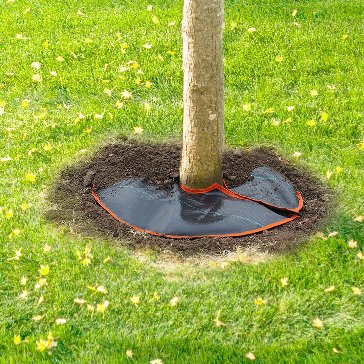 Tree Watering Rings, 4 Packs 10 Gallons Self-Watering Tree Bags, Slow Release Tree Irrigation Bags up to 30 Days, Heavy Duty Automatic Drip System for for Planting Gardening Trees and Shrub